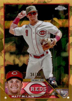 2023 Topps Chrome Update Sapphire Edition #USCS199 Gold /50