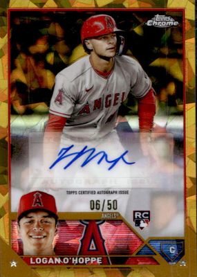 2023 Topps Chrome Update Sapphire Edition #USA-LO Autographs - Gold /50