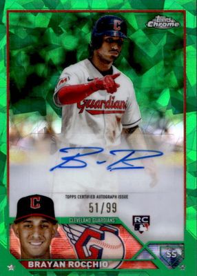 2023 Topps Chrome Update Sapphire Edition #USA-BR Autographs - Green /99