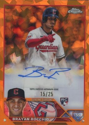 2023 Topps Chrome Update Sapphire Edition #USA-BR Autographs - Orange /25