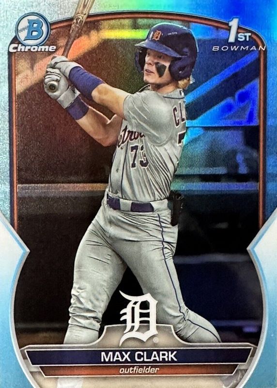 2023 Bowman Draft #BDC-76 Chrome - Sky Blue Refractor (1st)