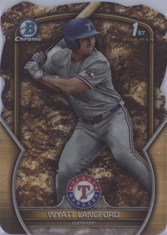 WYATT LANGFORD 2023 FRST Bowman Rooke Card Texas Rangers *hot* - Etsy