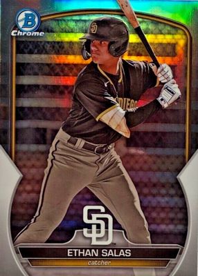 Ethan Salas 2023 Bowman Chrome #CPA-ESS Prospect Auto (1st