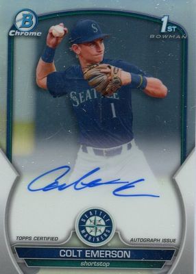 2023 Bowman Draft #CDA-CE Chrome DP Auto - Refractor /499 (1st)