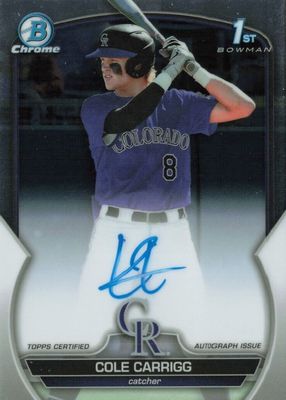 2023 Bowman Draft #CDA-CC Chrome DP Auto (1st)