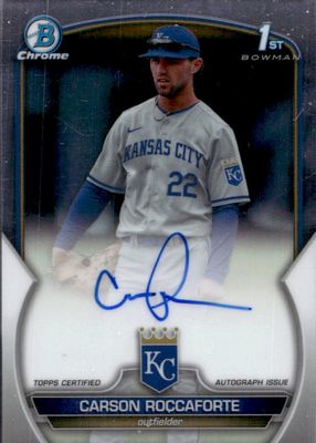 2023 Bowman Draft #CDA-CR Chrome DP Auto (1st)