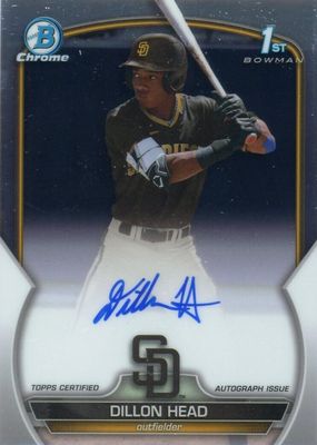 2023 Bowman Draft #CDA-DHE Chrome DP Auto (1st)