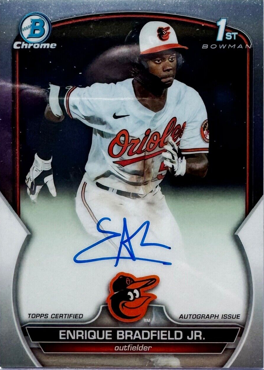 topps エンリケブラッドフィールドJR サインカード 6644_11920_110_CDA-EBR_1st