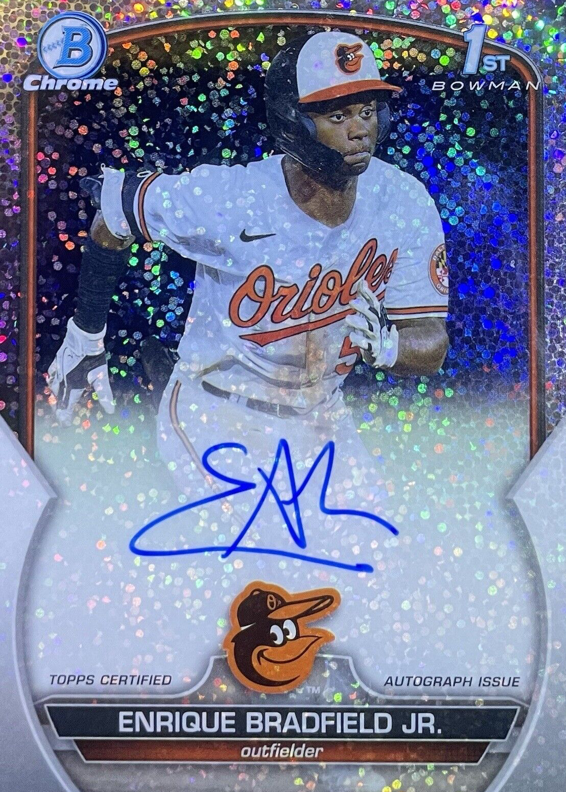 topps エンリケブラッドフィールドJR サインカード topps エンリケブラッドフィールドJR サインカード