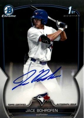 2023 Bowman Draft #CDA-JBO Chrome DP Auto (1st)