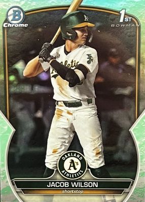 wilson - ユウイチ 2023 Bowman Draft - Jacob Wilson #BDC-121 for sale | eBay