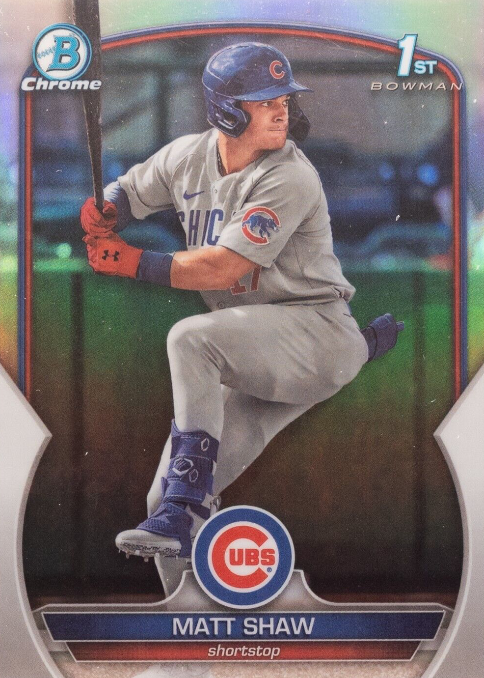 チャップマン ボウマンオート リフラクター 2025 Bowman - Chrome Prospect Mega Box Autographs Nolan