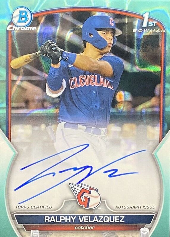 MLB TOPPS BOWMAN DRAFT RALPHY VELAZQUEZ