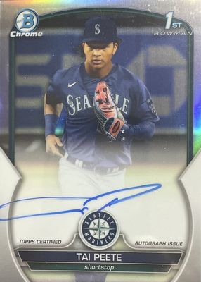 2023 Bowman Draft #CDA-TP Chrome Prospect Auto - Refractor /499 (1st)