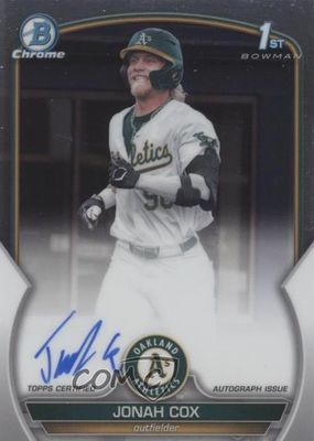 2023 Bowman Draft #CDA-JCO Chrome Prospect Auto (1st)
