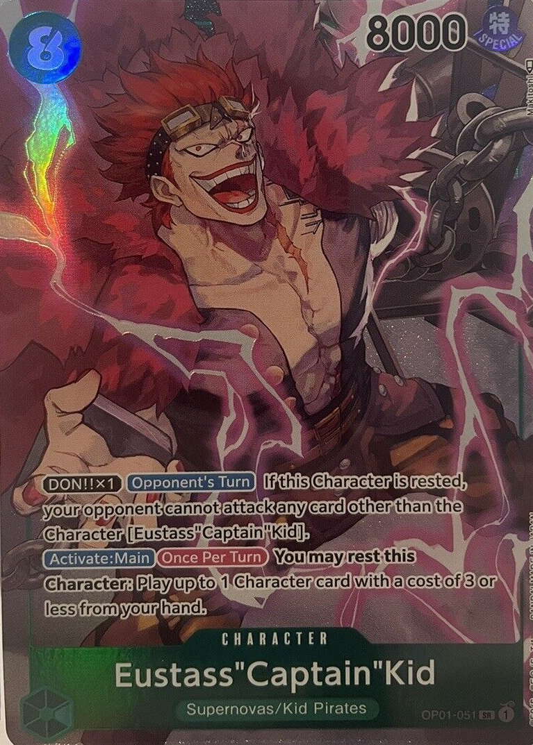 Eustass Captain Kid Wanted Poster Op01 051 Prices