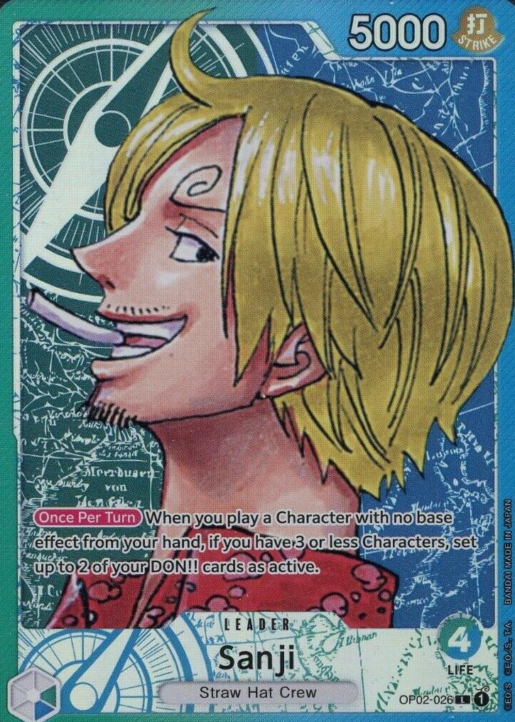 PSA 10 GEM MT Nami OP02 036 Alternate Art Paramount War One