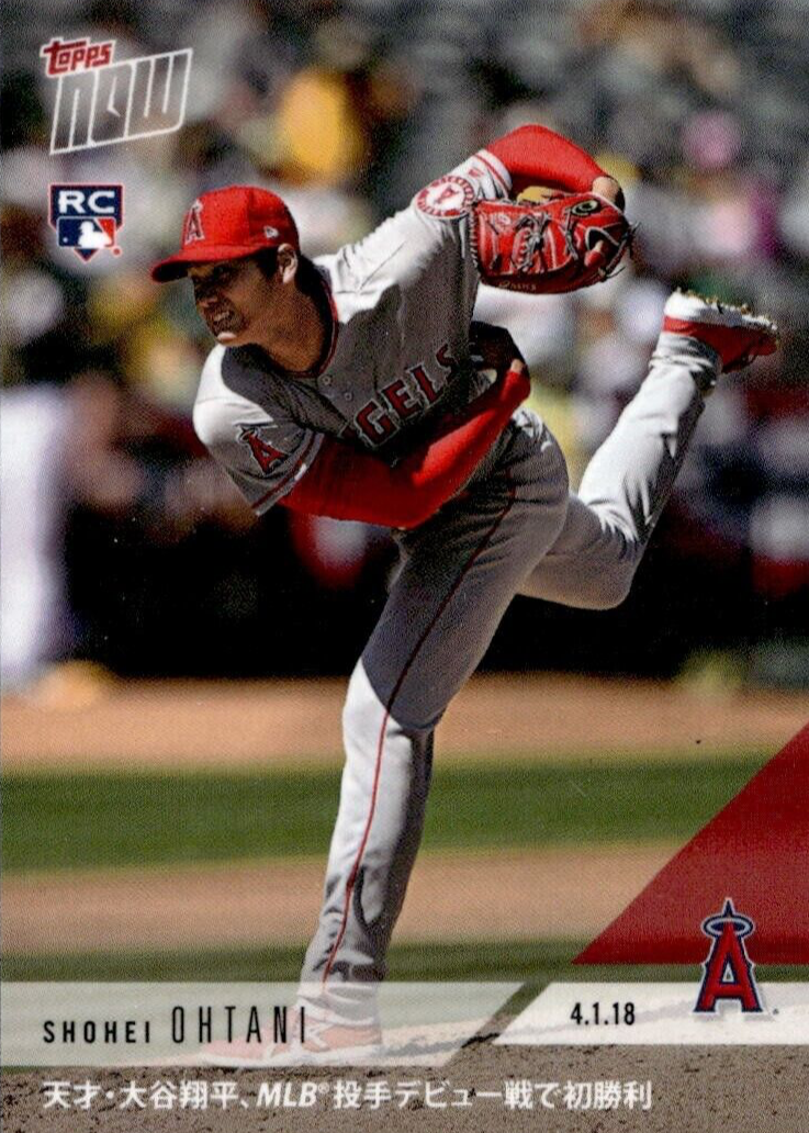 2018 Topps Now MLB 210 大谷翔平 RC PSA 10 2018 TOPPS NOW 大谷翔平 ルーキーカードPSA10 RC rc