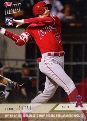 2018 Topps Now #697 Base (Print Run: 2,024)