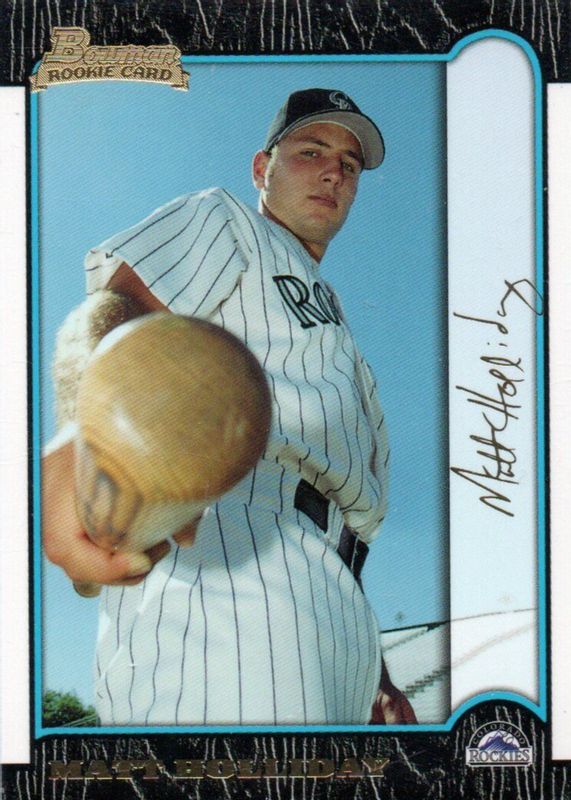 Matt Holliday 1999 Bowman #400 Gold /99 RAW