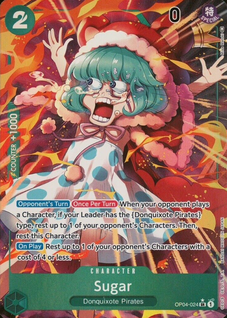 Sugar (SP) OP04-024 Wings of the Captain Foil for sale