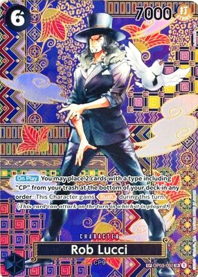 Rob Lucci 2023 Awakening of the New Era #OP03-092 Super Rare