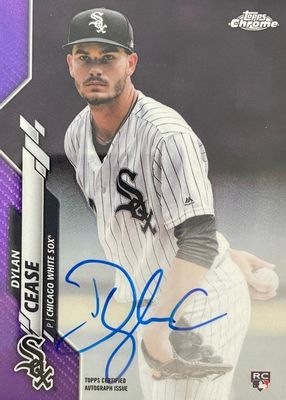 2020 Topps Chrome #RA-DCE Rookie Auto - Purple Refractor /250