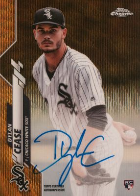 Dylan Cease 2020 Topps Chrome #RA-DCE Rookie Auto Price