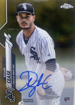 2020 Topps Chrome #RA-DCE Rookie Auto - Gold Refractor /50