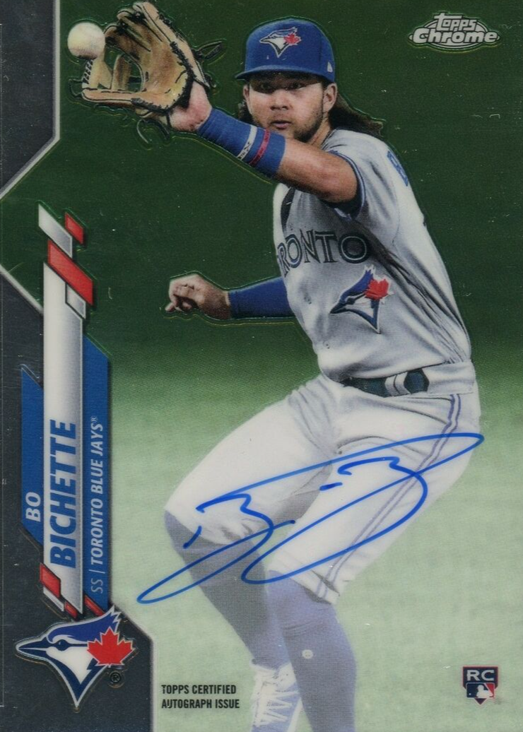 MLBカード　bo bichette auto 2022 Topps Museam Collection Bo Bichette Signature Swatches
