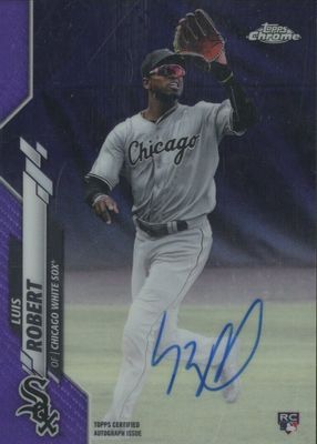 2020 Topps Chrome #RA-LR Rookie Auto - Purple Refractor /250