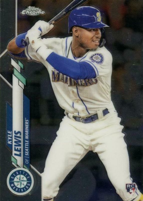 Kyle Lewis 2020 Topps Chrome #186 Base Rookie SGC 9.5