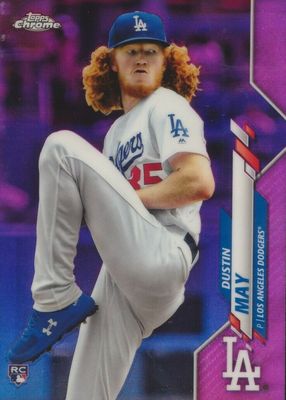Dustin May RC 直筆サインカード Topps Bowman $_12.JPG
