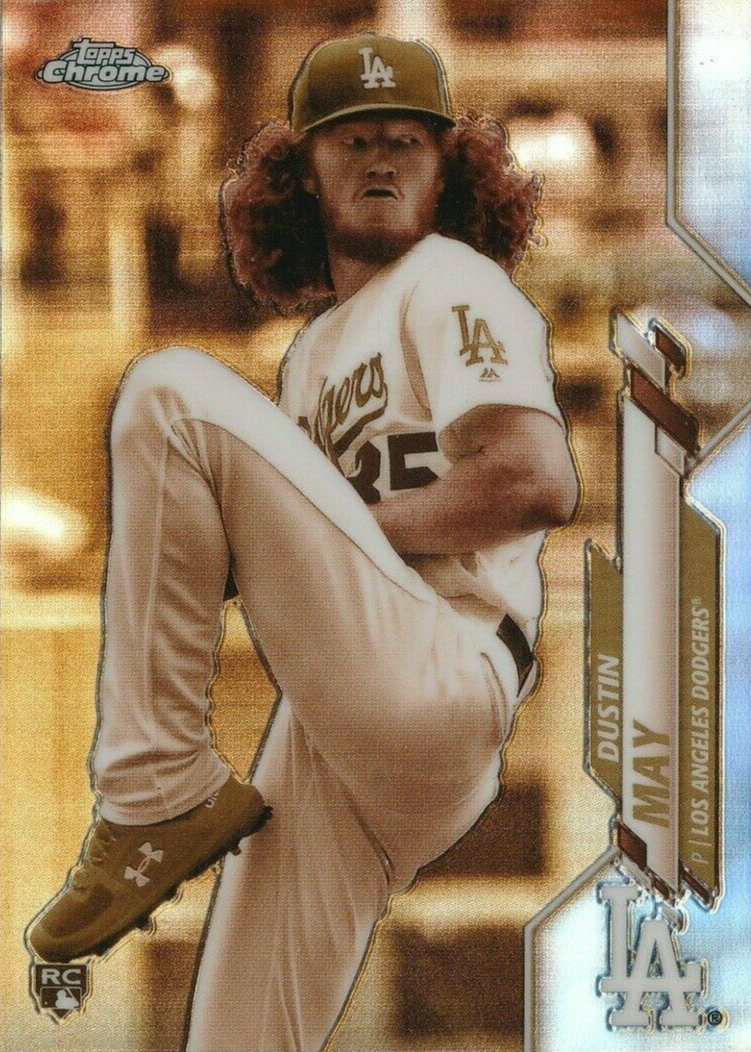 Dustin May 2020 Topps Chrome Sepia Refractor Price Guide - Sports