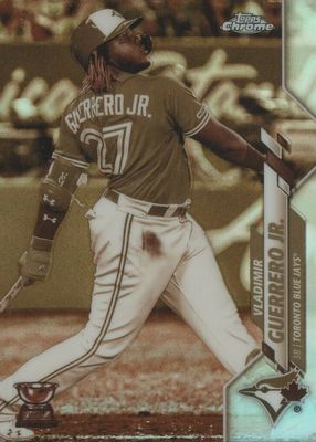 2020 Topps Chrome #133 Sepia Refractor