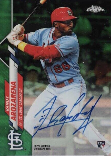 【激レア】RANDY AROZARENA オートサインRCカード MLB Randy Arozarena Signed Trading Cards, Collectible Randy