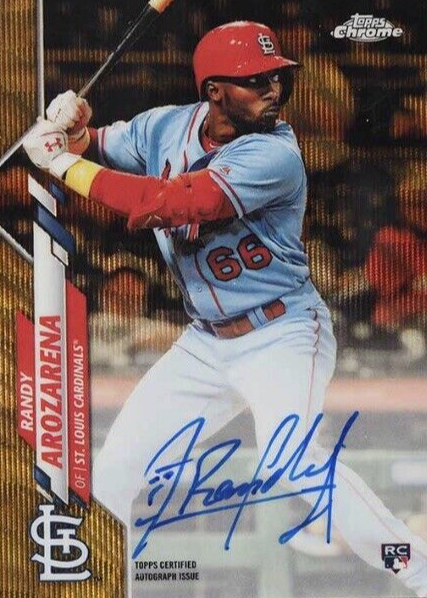 Randy Arozarena Baseball Cards Price Guide - Sports Card Investor