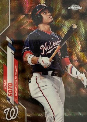 2020 Topps Chrome #12 Gold Wave Refractor /50