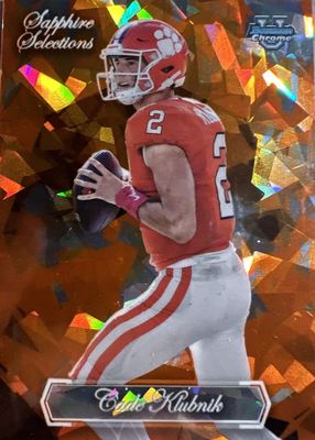 2023 Bowman Chrome University Sapphire Edition #SS-5 Sapphire Selections - Orange /25