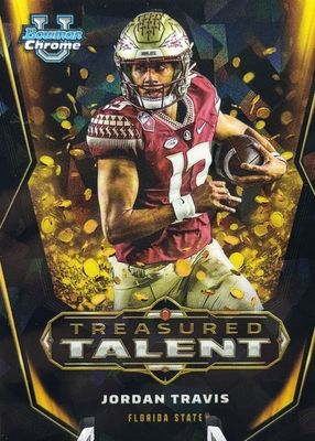 2023 Bowman Chrome University Sapphire Edition #TT-4 Treasured Talent /(SSP)