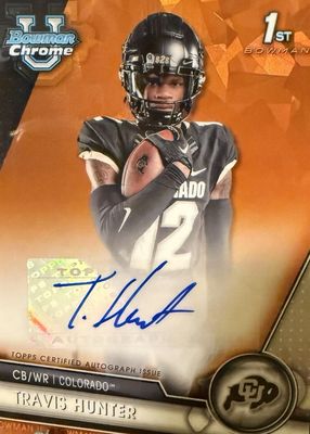 2023 Bowman Chrome University Sapphire Edition #PA-THU Prospect Auto - Orange /25 (1st)