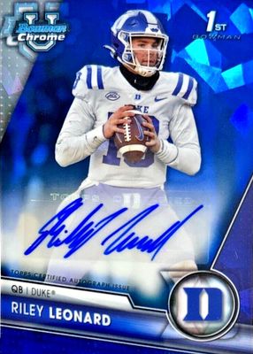 2023 Bowman Chrome University Sapphire Edition #PA-RLE Prospect Auto (1st)