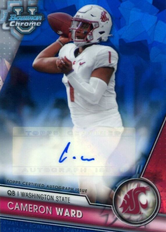 2023 Bowman Chrome University Sapphire Edition #PA-CWA Prospect Auto