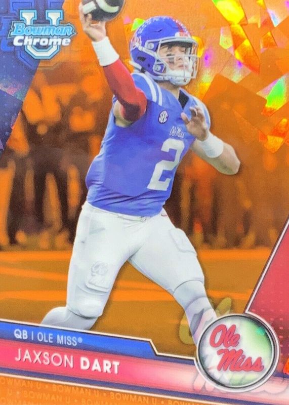 2023 Bowman Chrome University Sapphire Edition #191 Orange /25