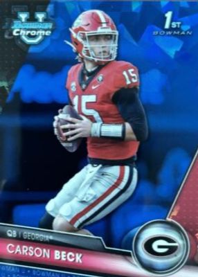2023 Bowman Chrome University Sapphire Edition #44 Base (1st)