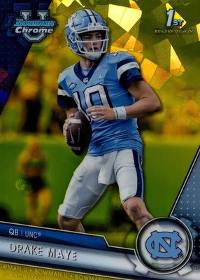 2023 Bowman Chrome University Sapphire Edition #200 Yellow /75 (1st)
