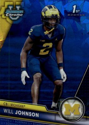 2023 Bowman Chrome University Sapphire Edition #157 Base (1st)
