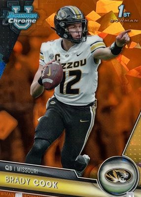 2023 Bowman Chrome University Sapphire Edition #131 Orange /25 (1st)