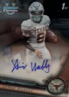 2023 Bowman Chrome University Sapphire Edition #PA-XWO Prospect Auto - Black /10 (1st)