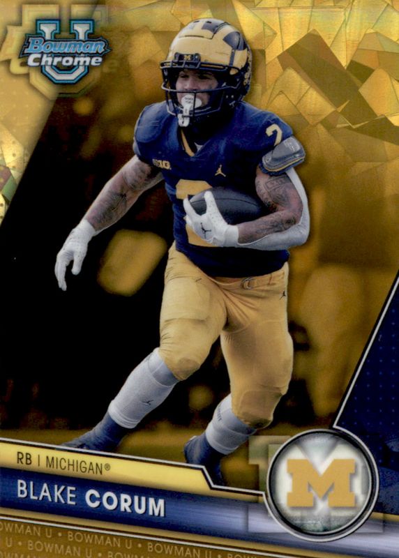 2023 Bowman Chrome University Sapphire Edition #182 Gold /50